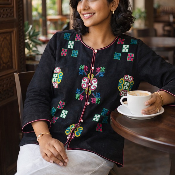 None Jackets & Blazers - W”
100% Cotton
Made in Thailand